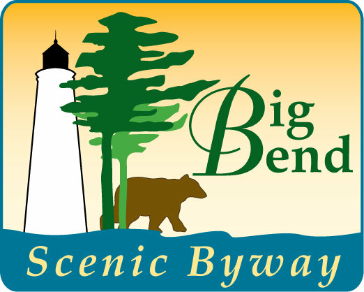 Image of the Big Bend Scenic Byway sign.