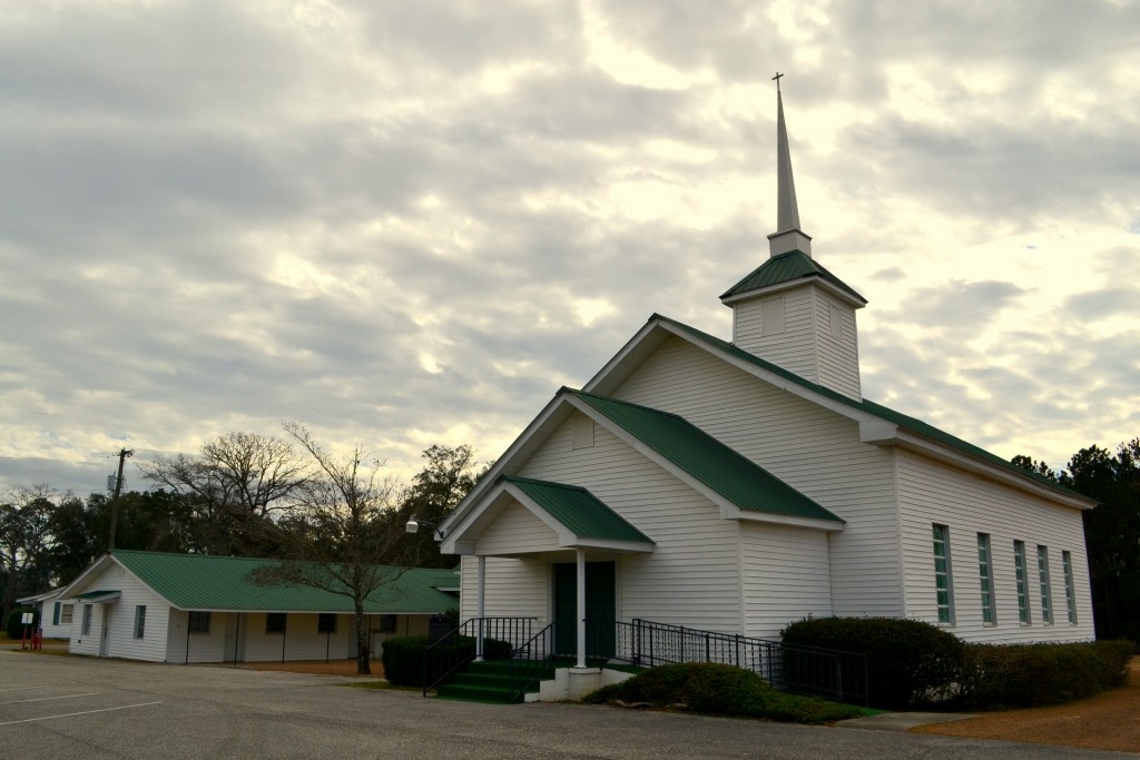 Image of the First Baptist Church of Campbellton.